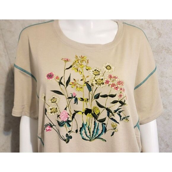 NWT - J&M Lifestyle Live Well Oversized Tee from Cato - Size L - Picture 5 of 7